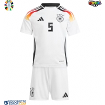 Otroški Nogometni dresi Nemčija Pascal Gross #5 Domači EP 2024 Kratek Rokav (+ Kratke hlače)